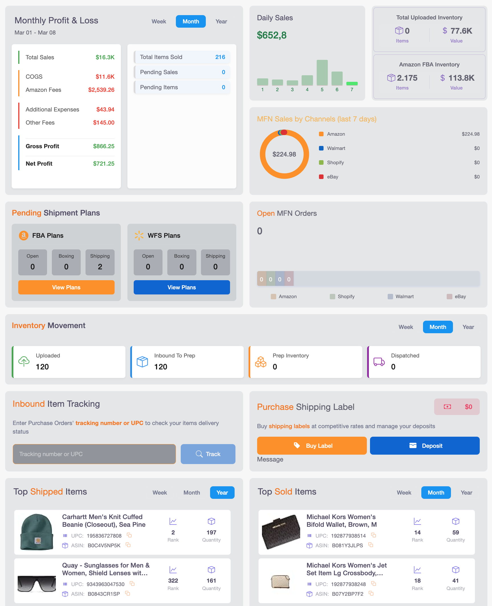 Dashboard